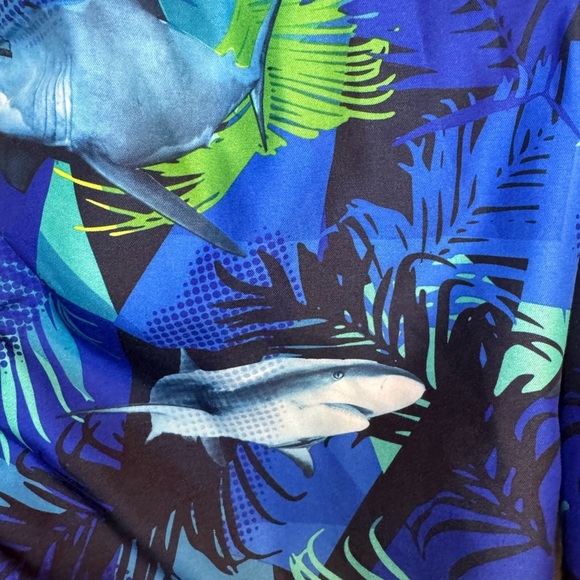 💥ZeroXposur Neon Green and Navy Swim Shorts Boys 8 - Picture 3 of 4